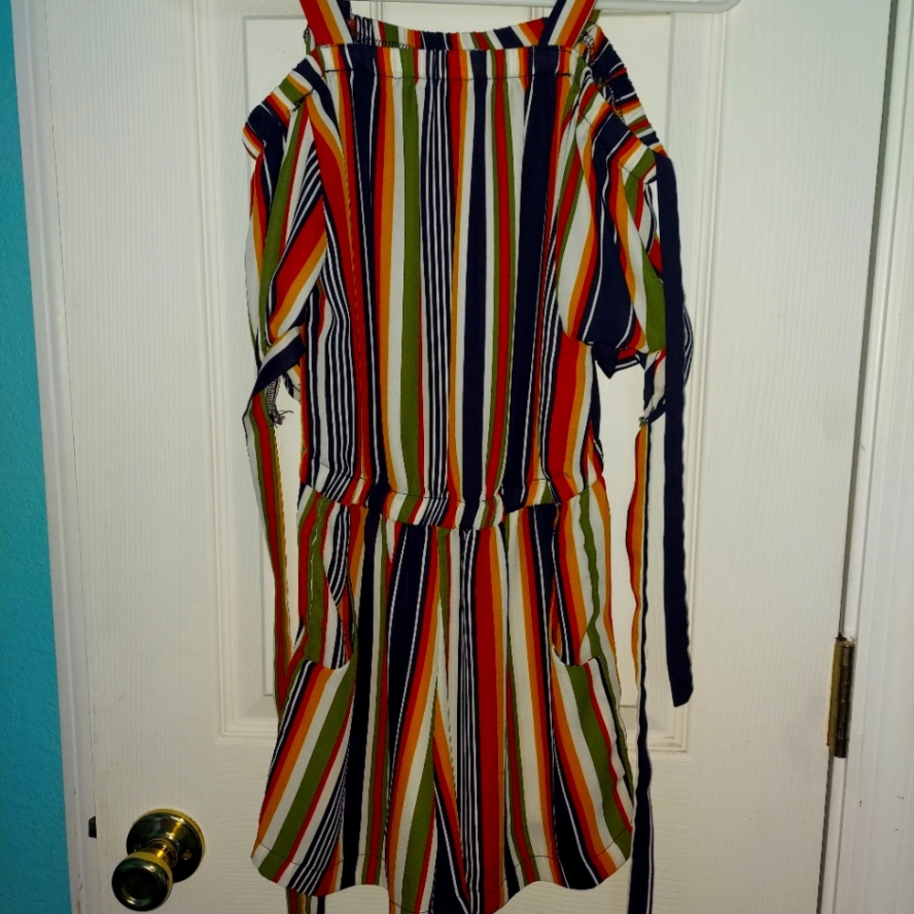 Striped Romper